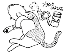 �����ߊG���L�̃C���X�g