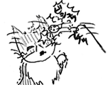 �����ߊG���L�̃C���X�g