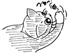 �����ߊG���L�̃C���X�g