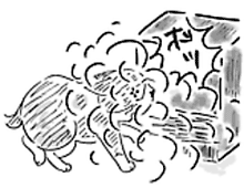 �����ߊG���L�̃C���X�g