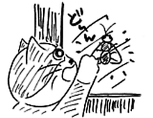 �����ߊG���L�̃C���X�g