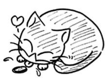 �����ߊG���L�̃C���X�g